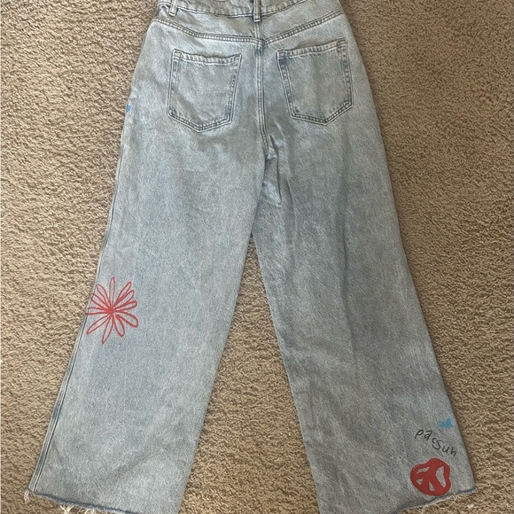 Pacsun Doodle High Waisted Jeans - Picture 3 of 4